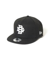 BEAMS GOLF 【別注】NEW ERA / 9FIFTY スタックロゴ キャップ ビームス ゴルフ 帽子 キャップ ネイビー …