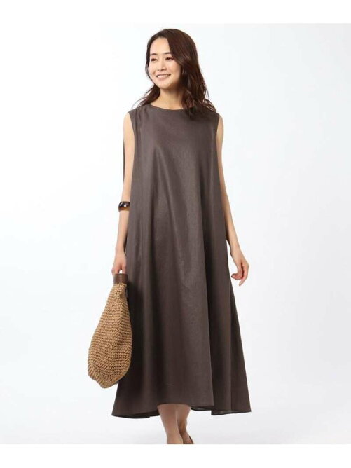 Untitled 洗える リネン混ノースリーブワンピース Rakuten Fashion 楽天ファッション 旧楽天ブランドアベニュー Cx9086