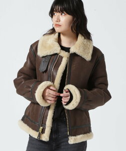 Schott Women's/247SW B-3 BOMBER JACKET/�{���o�[�W���P�b�g �V���b�g �W���P�b�g�E�A�E�^�[ ���C�_�[�X�W���P�b�g �u���E���y���������z