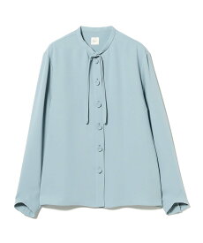 EFFE BEAMS ダブルクロス リボン ブラウス デミルクス ビームス トップス シャツ・ブラウス ホワイト【送料無料】