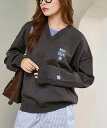 【SALE／5%OFF】MARY QUANT ＜ユニセックス＞別注 レイヤード ロゴ ニット 限定展開 フリークスストア トップス ニッ…