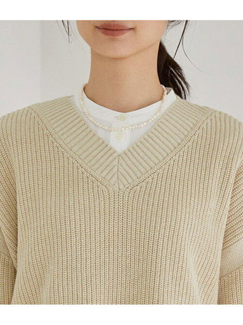 Rope Web限定 Vネックニット ティアードシャツワンピースセット 2点セット Rakuten Fashion 楽天ファッション 旧楽天ブランドアベニュー Ce9087