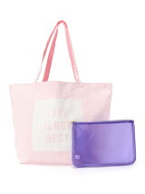 【JUNIOR SWEET】(L)マルチポーチ付ビッグトートバック