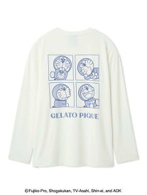 gelato pique 【ドラえもん】【レディース】プリントロンT ジェラートピケ インナー・ルームウェア その他のインナー・ルームウェア ピンク ホワイト【送料無料】