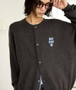 MARY QUANT ＜ユニセックス＞別注 ロゴ 配色 クルーネック ニット カーディガン 限定展開 フリークスストア トップス …