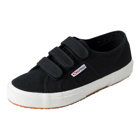 SUPERGA 2750 コットン 3ストラップ｜COT3STRAPU スペルガ シューズ・靴 スニーカー ブラック ホワイト【送料無料】