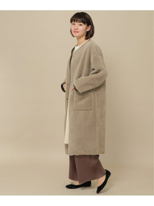 Ikka リバーシブルムートンコート Rakuten Fashion 楽天ファッション 旧楽天ブランドアベニュー Bv30