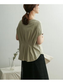 【SALE／30%OFF】DOORS コットンバックタックフレンチプルオーバー アーバンリサーチドアーズ カットソー Tシャツ カーキ ホワイト ブルー ネイビー【送料無料】