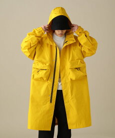 【SALE／50%OFF】AVIREX 《WEB&DEPOT限定》CORDURA HOODED COAT / コーデュラ フーデッド コート アヴィレックス ジャケット・アウター その他のジャケット・アウター ブラック イエロー【送料無料】