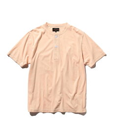 BEAMS PLUS BEAMS PLUS / ヘンリーネック Tシャツ ビームス メン トップス カットソー・Tシャツ グレー ベージュ ピンク イエロー カーキ ブルー【送料無料】