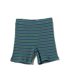 【SALE／70%OFF】B:MING by BEAMS テレコ ボーダー ショートパンツ(100~140cm) ビームス アウトレット パンツ その他のパンツ レッド グリーン
