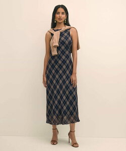 �ySALE�^30%OFF�zBROOKS BROTHERS ���[�����V�t�H�� �^�[�^���`�F�b�N �m�[�X���[�u �����O�����s�[�X �u���b�N�X �u���U�[�Y �����s�[�X�E�h���X �����s�[�X �l�C�r�[�y���������z