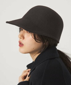 UNITED ARROWS green label relaxing フェルト ジョッキー キャップ 2 ユナイテッドアローズ グリーンレーベルリラクシング 帽子 その他の帽子 ブラック ブラウン【送料無料】