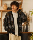 【SALE／70%OFF】BEAMS HEART MEN レトロ アソート カーディガン ビームス アウトレット トップス カーディガン ブラック ブルー ブラウン ネイビー