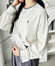 【U.S. POLO ASSN.】配色ラインロンT