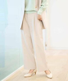 【SALE／50%OFF】a.v.v 【洗える/イージーケア】ダブルクロスワイドストレートパンツ アー・ヴェ・ヴェ パンツ その他のパンツ ネイビー グレー ブラック【送料無料】