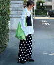 CORNERS by KR ストライプニットパンツ