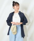 リネンブレンド シャツ<セットアップ対応>