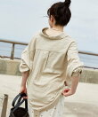 リネンブレンド シャツ<セットアップ対応>