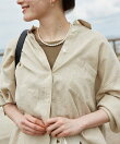 リネンブレンド シャツ<セットアップ対応>