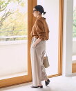 リネンブレンド シャツ<セットアップ対応>