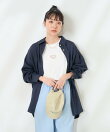 リネンブレンド シャツ<セットアップ対応>