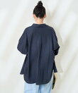 リネンブレンド シャツ<セットアップ対応>