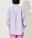 リネンブレンド シャツ<セットアップ対応>