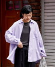 リネンブレンド シャツ<セットアップ対応>