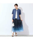 【洗える・接触冷感・セットアップ可・L~4Lサイズ】レース襟シャツ
