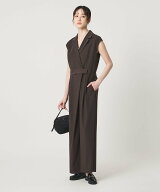 UNITED ARROWS ツイル オールインワン -ストレッチ 防シワ 接触冷感- ユナイテッドアローズ オールインワ…