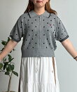 【U.S. POLO ASSN.】襟付きジップ半袖カーディガン