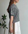 【U.S. POLO ASSN.】襟付きジップ半袖カーディガン