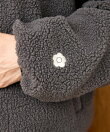<ユニセックス>別注 配色 パイピング ボア ブルゾン 限定展開