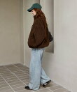 <ユニセックス>別注 配色 パイピング ボア ブルゾン 限定展開