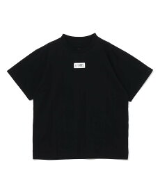 MM6 Maison Margiela モチーフパッチ Tシャツ エムエムシックス トップス カットソー・Tシャツ ブラック【送料無料】