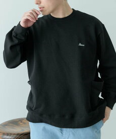 【SALE／63%OFF】URBAN RESEARCH ITEMS サイドポケット スウェットプルオーバー アーバンリサーチアイテムズ トップス スウェット・トレーナー ホワイト ベージュ ブラック