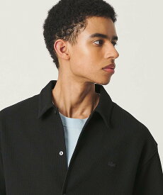 BEAUTY&YOUTH UNITED ARROWS ＜LACOSTE for BEAUTY&YOUTH＞ワントーン ショートスリーブ シャツ ビューティー＆ユース　ユナイテッドアローズ トップス シャツ・ブラウス ブラウン ブラック【送料無料】