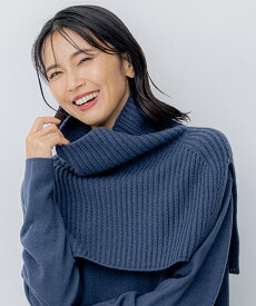 23区 【杏さん着用】ウールカシミヤ ネックウォーマー ニジュウサンク ファッション雑貨 マフラー・ストール・ネックウォーマー ベージュ ホワイト グレー ブラック ブルー【送料無料】