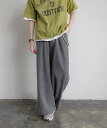 【SALE／50%OFF】GLOBAL WORK フリンジヒンヤリデニム/AND YUA ANY/291946 グローバルワーク パンツ ジーンズ・デニムパンツ ブルー グレー