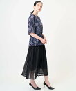 【大きいサイズ/セットアップ対応】プリーツチュールスカート