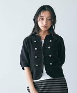 JEANASIS 14GナポレオンカーディガンSS ジーナシス トップス カーディガン ブラック グレー ベージュ【送…