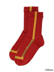 【SALE／40%OFF】UNDERSON UNDERSON 【EVANGELION(エヴァンゲリオン)】レギュラーソックス アンダーソン アンダーソン 靴下・レッグウェア その他の靴下・レッグウェア ピンク レッド