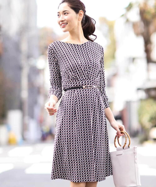 Ofuon パターンプリントワンピース Rakuten Fashion 楽天ファッション 旧楽天ブランドアベニュー Ad8093