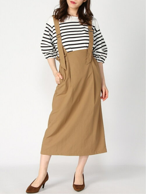 Beams Women Ray Beams サスペンダー付き ハイウエスト スカート Rakuten Fashion 楽天ファッション 旧楽天ブランドアベニュー At6093