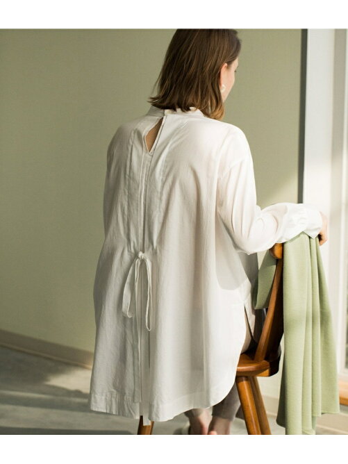 Salon Adam Et Rope スタンドカラーチュニックブラウス Rakuten Fashion 楽天ファッション 旧楽天ブランドアベニュー Bj7093