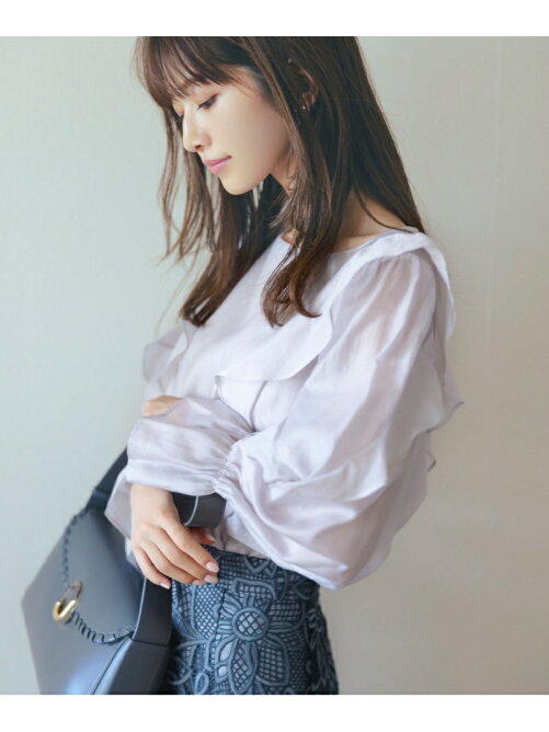 Proportion Body Dressing ラッフルシフォンブラウス Rakuten Fashion 楽天ファッション 旧楽天 ブランドアベニュー Dj9093