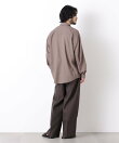 「OtoNANO」LIM-BRESS ワイドシャツ 長袖