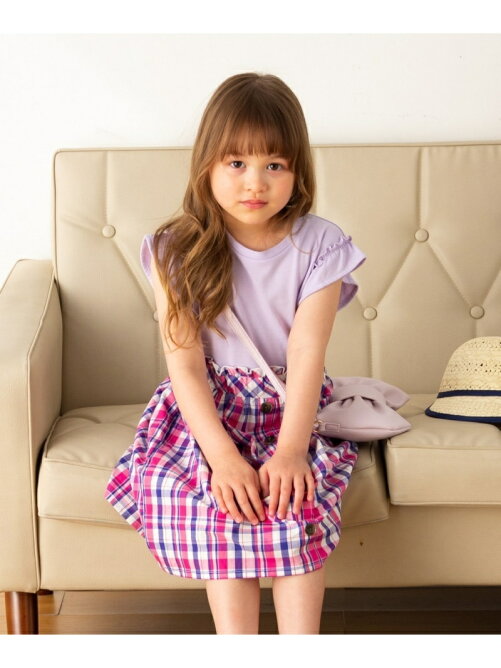 Any Fam 80 130 チェックドッキングワンピース Rakuten Fashion 楽天ファッション 旧楽天ブランドアベニュー Aw6094