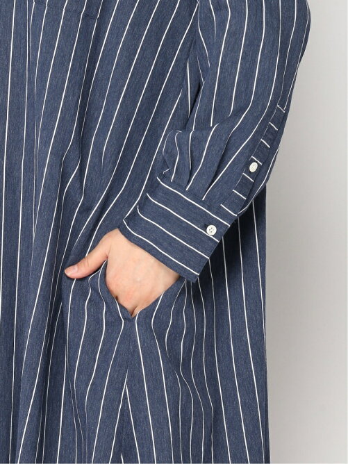 Spick Span Emmetex ストライプシャツワンピース Rakuten Fashion 楽天ファッション 旧楽天ブランドアベニュー Bh0094